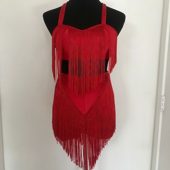 red 2 piece outfits
